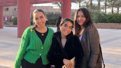 طالبات الجامعة الامريكية